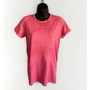 Lululemon Swift Tech Shirt Women’s 8 Silverescent Anti Odor Vented Athleisure